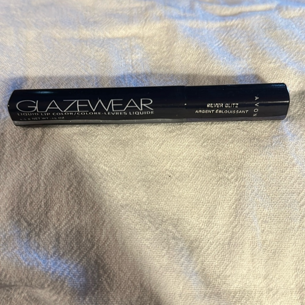 Avon Glazewear Liquid Lip Color - Silver Glitz .15oz